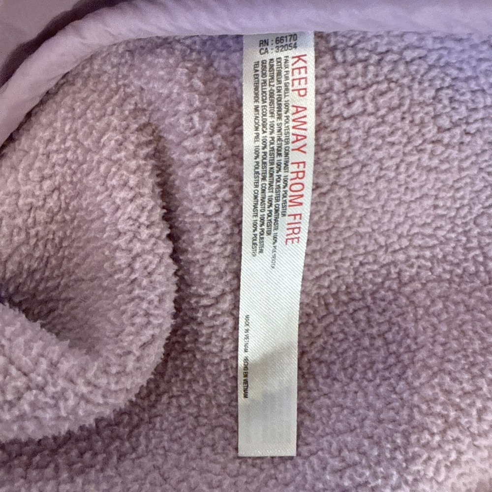 Free People FP Movement Hit The Slopes Fleece Jacket Women's Size XS Pink - Picture 9 of 13